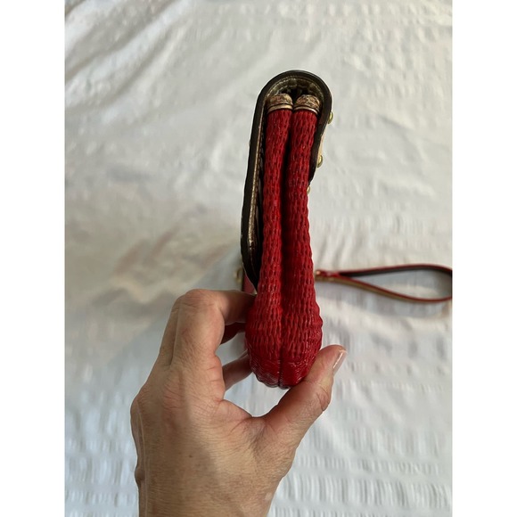 Coach OOAK upstyled Natalie straw wicker clutch - Picture 14 of 16